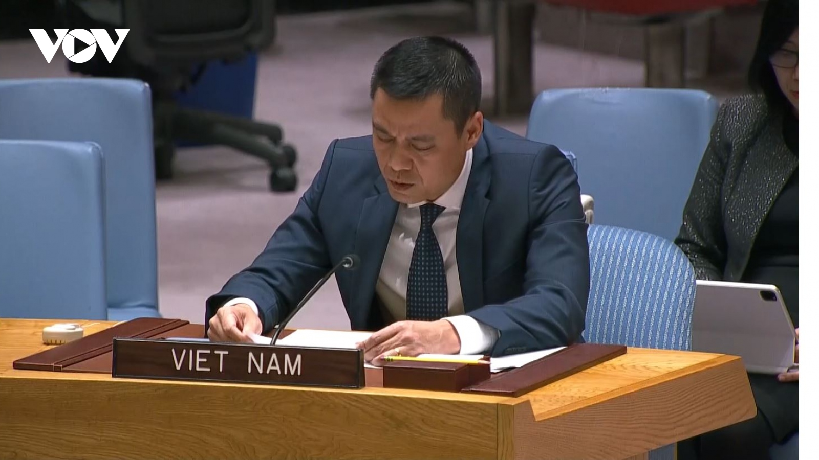 Việt Nam thay mặt ASEAN phát biểu tại Hội đồng Bảo an về cải tổ chủ nghĩa đa phuơng
